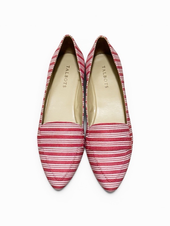 Talbots Shoes - Talbots Francesca Driving Stripe Women's Moccasins Sz. 10M